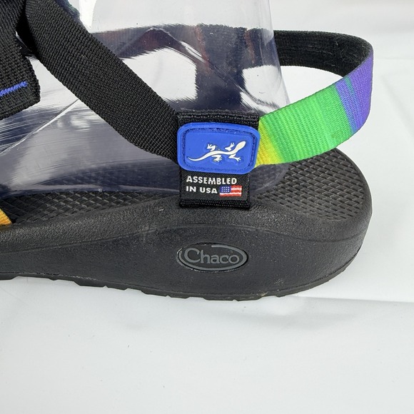 Mens Chaco 11 Z/Cloud 2 Sandals Pride Rainbow Multicolor Hiking Adjustable USA - Picture 3 of 11